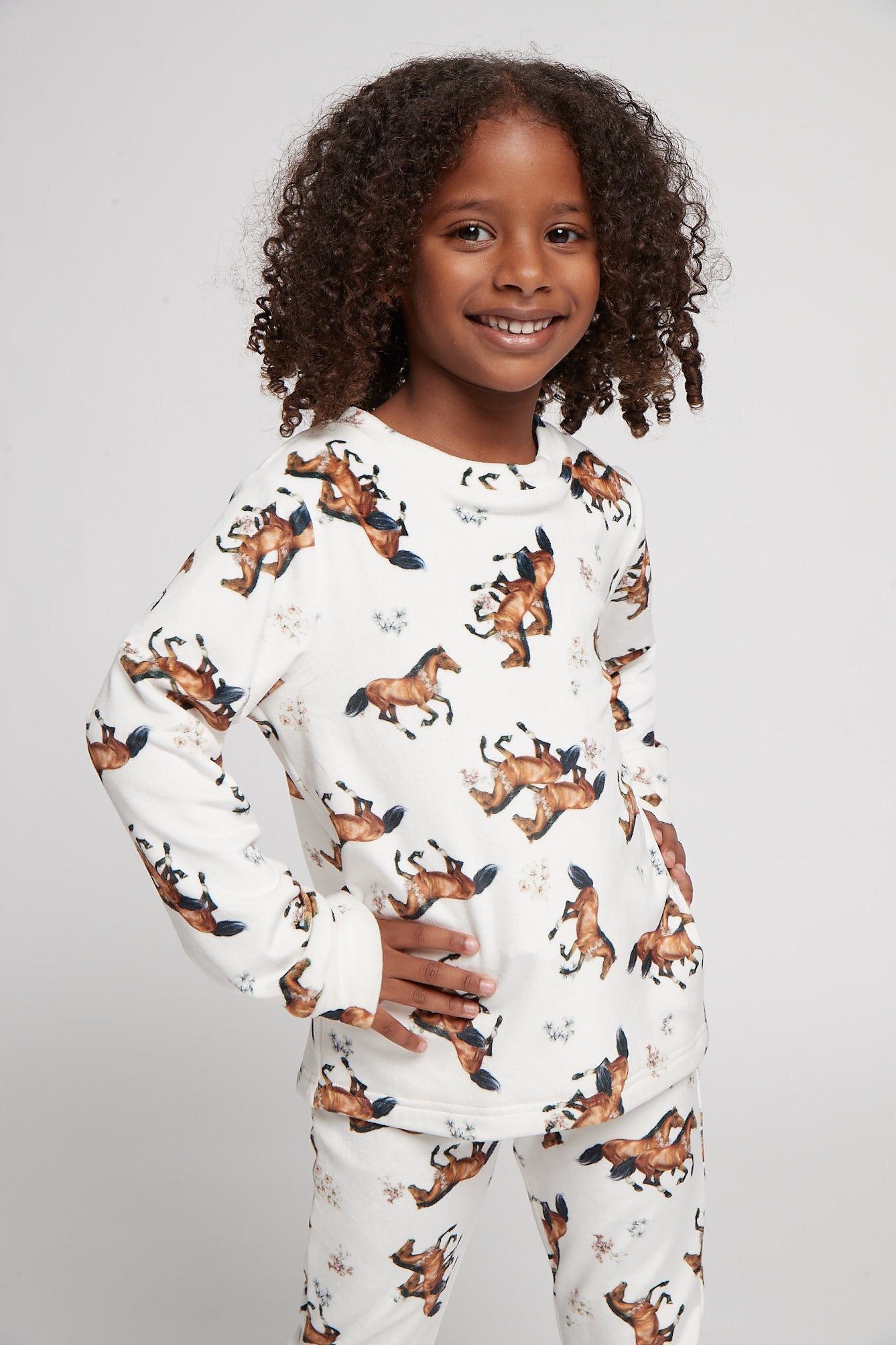 Mojo Knit Fleece Kids Pyjama Set | Homebodii – Homebodii AU