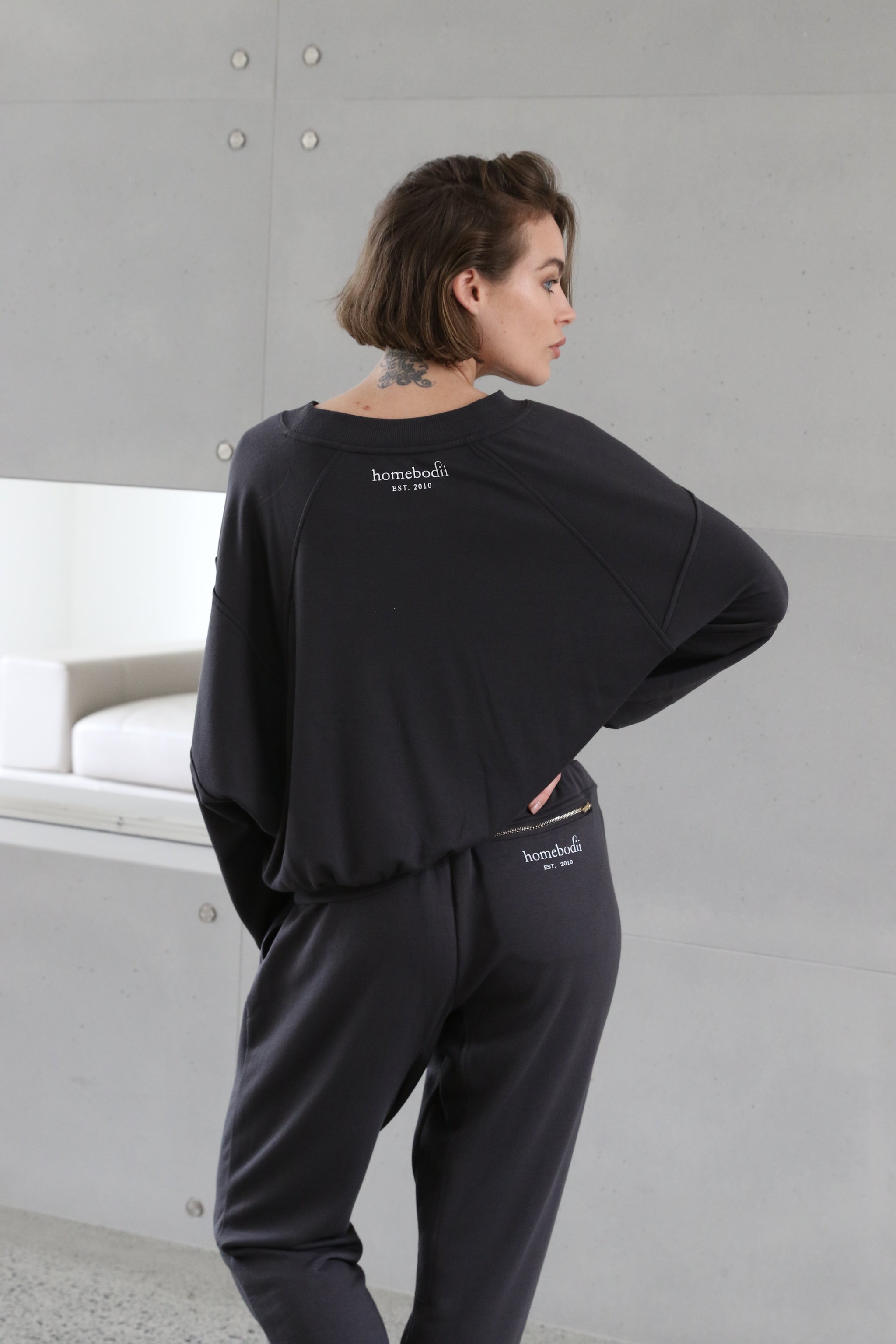 Grey marl tracksuit womens store